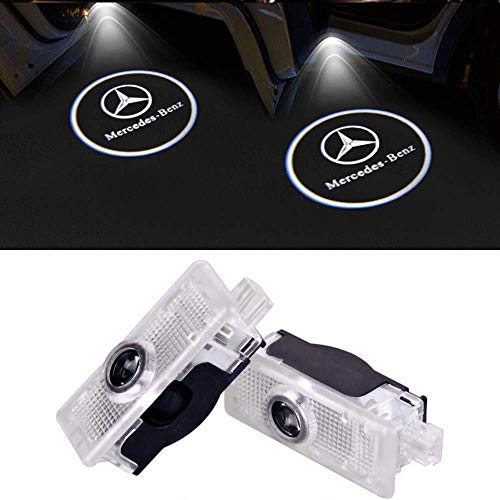 LIKECAR 4 Voiture Projecteur Lampe de Porte Ghost Shadow Welcome de lumière Logo Kit de Porte Lampe (4-R2)