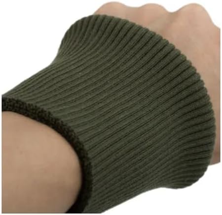 MZPOZB Ribbing Manchet Stretchy Knit Rib Manchet Paar, Trim Kleding, Jas, Jas Katoen Stretchy Dikke Manchetten 1 Paar 3.55 breedte Elastische geribbelde manchetten, Wit, one size