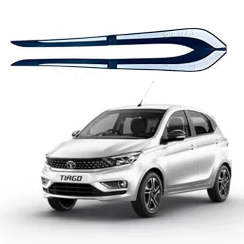 Image of Car Door Body Side Beading /Molding /Cladding for Tata Tiago Set of 04