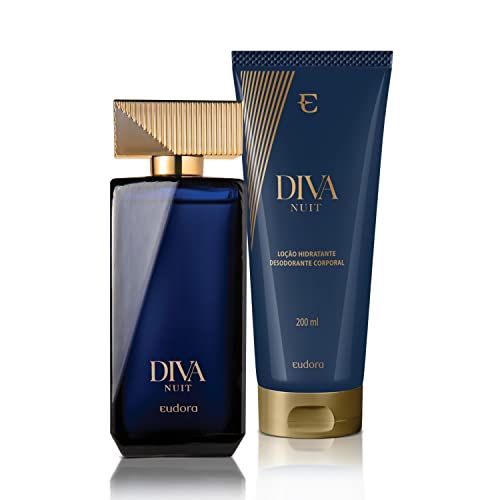 Eudora Combo Diva Nuit: Desodorante Colônia 100ml + Loção Corporal 200ml 1 41j5ys6CzwL