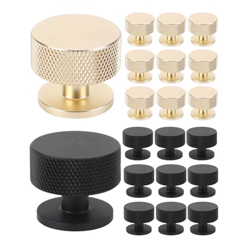 Boutons et porte à trou unique pour remplacer les poignées usées de commode et de meuble