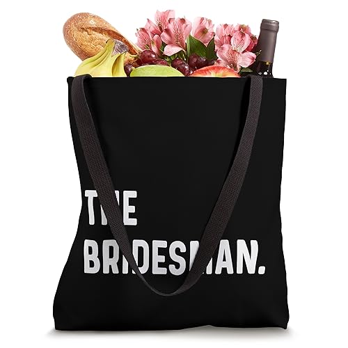 Bolso Tote Bridesman para propuesta de boda miniatura 4