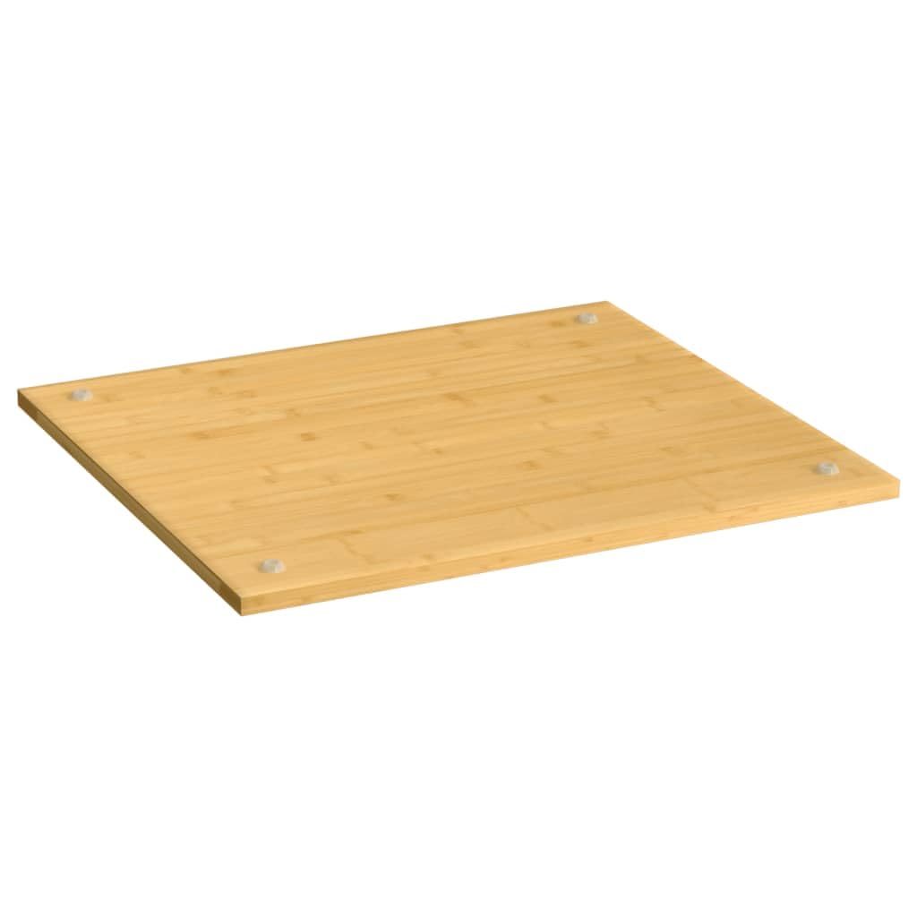 vidaXL Płyta ochronna na kuchenkę, 50x56x1,5 cm, bambus, osłona na kuchenkę, deska na kuchenkę, deska do krojenia, pokrywa na kuchenkę, deska kuchenna