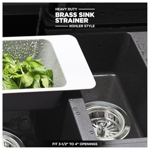 Ensamble Filtro y Tapón para Fregadero 3.5" Acero Inox miniatura 2