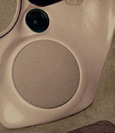 Q Logic Q Forms 6.5" Kick Panel Component Speaker Enclosures Compatible with Ford/Mercury/Taurus/Sable