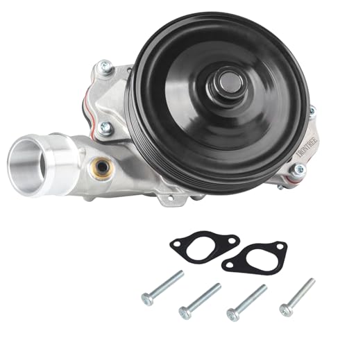 IRONTREE LR033993 Professional Water Pump Kit with Gasket Compatible with 2010-2022 Land Rover Range Rover Sport Discovery Velar LR4, 2010-2024 Jaguar F-Pace XF XE F-Type XJ XK XKR XJR, # 144-2060