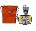 Dragon Ball Set sandwichera infantil, botella de agua y Bolsa Merienda de Cuerdas. Pack Diseño Colorido | Sandwichera Escolar | Material Escolar Vuelta al Cole.