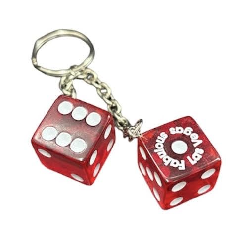 ラスベガス　サイコロキーホルダー 4種】TWIN DICE Keyring キーホルダー サイコロ Las Vegas