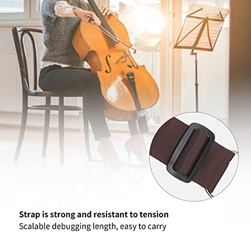 Tapis antidérapant violoncelle bouchon ceinture nylon réglable accessoire sol