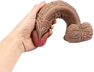 Lfcmf Big Size Lifelike Silicone-Dîldɔ Suction Cup Mǎssager, Extra Huge Massage Wand Box