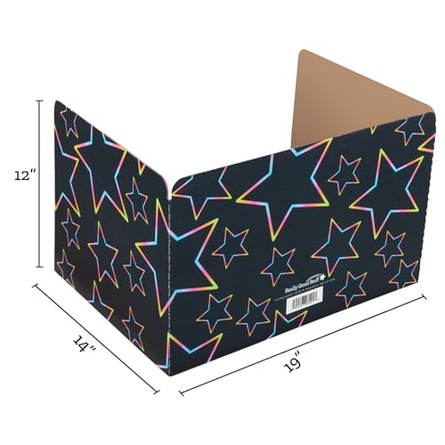 Image of Really Good Stuff Neon Pop Privacy Shields, Set of 12, Ages 4+, PreK+