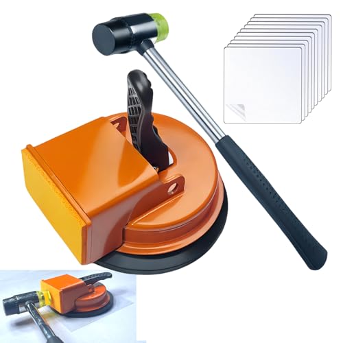 Heavy Duty Floor Gap Fixer Tool, Plank Grabber with Rubber