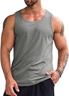 Material: Men's fitness tank top made of 70% cotton, 30% elastane. High-quality ribbed knit fabric, stretchy, extremely comfortable to wear, gives you the feeling of not being restricted during training, super soft, lightweight and skin-friendly. Des...