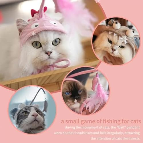 Cat Hat, Cat Costume Fish Hat, Cats And Small Dogs Kitten Puppy Party Costume Accessory Headwea, Soft Plush Pet Cap Fish Outfit For Cats & Puppies. (A) #TOP5