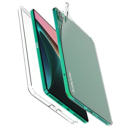 Ebeststar - Cover Per Xiaomi Pad 5, Pad 5 Pro, 5G (2021), Custodia Silicone Trasparente, Protezione Tpu Antiurto, Morbida Sottile Slim, Trasparente