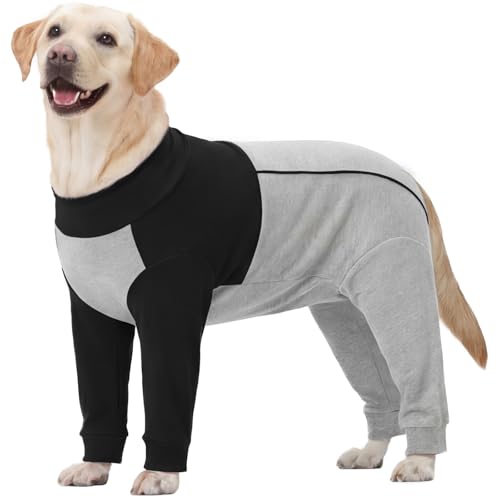Image of Nanaki Soft Dog Onesie for Surgery Male-Stretchy Dog Surgical Recovery Suit for Dogs Male Abdominal Wound Protection,Spay Suit for Female Dogs Post Surgery Suit, Prevent Licking Pet Recovery,Red,2XL