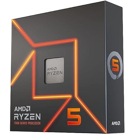 AMD Ryzen™ 5 7600X 6-Core, 12-Thread Unlocked Desktop Processor