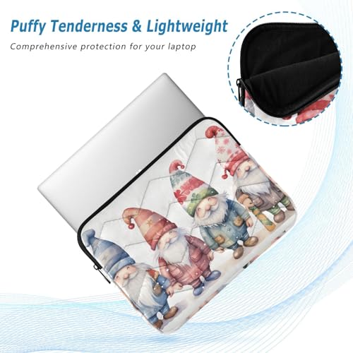 Funda para laptop 13-14 pulg impermeable con diseño de gnomos miniatura 5