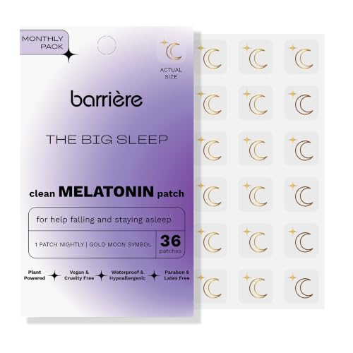 barrire The Big Sleep Melatonin Patches - 36 Count Gold Moon