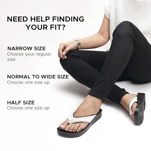 Image of AEROTHOTIC Comfortable Arch Support Flip Flops for Women Orthotic Sandals