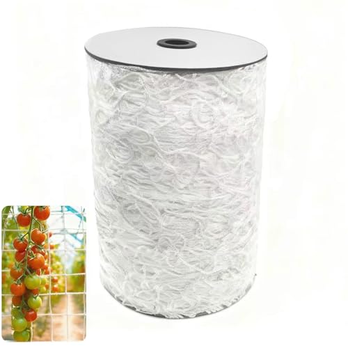 Soft Mesh Nylon Trellis Netting Roll, 5 x 350 Ft Heavy Duty Reinforced Garden Plant Support Mesh for Climbing Plants,Garden Melons Vegetables, Grape Racks, Hydroponic