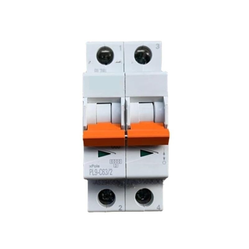Disjoncteur PL9-C63/2 6kA haute performance avec pouvoir de coupure 63A bipolaire