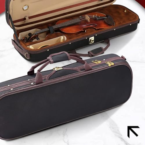 Étui de violon noir imperméable avec sangles de transport - 4