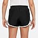 Nike Girl's Tempo Dri-Fit Running Shorts, Black/Black/White/White, Medium