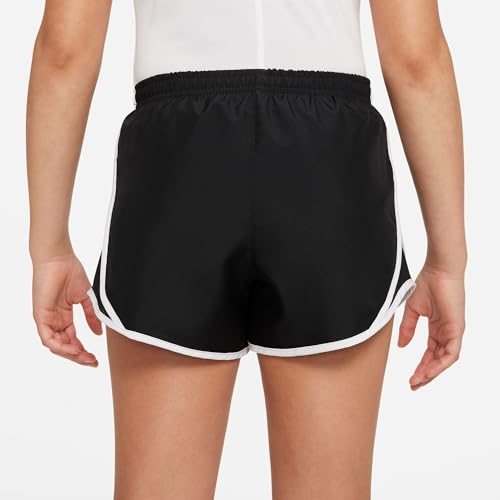 Nike Girl's Tempo Dri-Fit Running Shorts, Black/Black/White/White, X-Large by Nike - Image 5