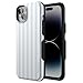 Casely iPhone 14 Case | Blue Stripes | Sunday Best | Compatible with MagSafe | Bold Protective Design