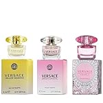 Versace Perfume Gift Set for Women – Mini Variety Gift Set Trio Collection – Absolu, Bright Crystal, Yellow Diamond