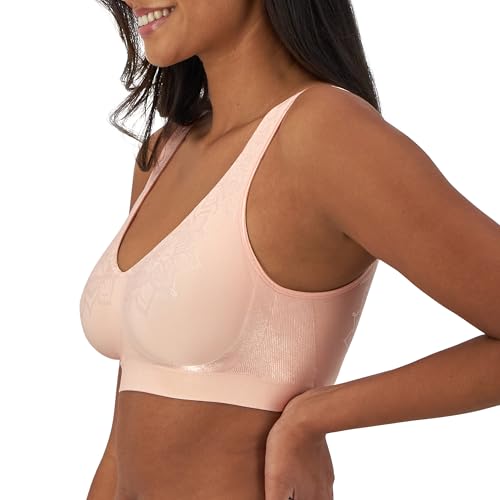 Bali Damen Comfort Revolution B&uuml;gelloser BH mit intelligenten Gr&ouml;&szlig;en BH, Light Buff Aztec, X-Large