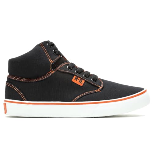 Basket Harley-Davidson Wrenford femme sneaker noire mode en cuir bas