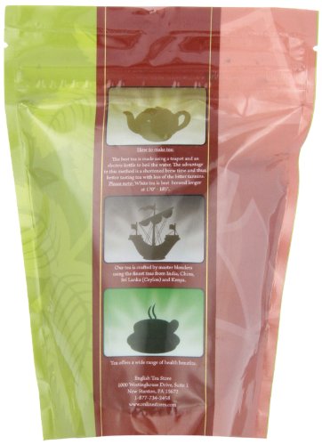 English Tea Store Loose Leaf, Wild Blueberry Organic Black Tea, 4 Ounce (Pack Of 3) #TOP1