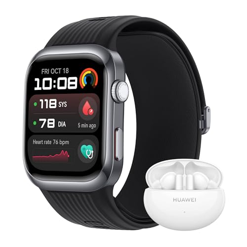 HUAWEI WATCH D2 Black+Extra FreeBuds 5i White, Smartwatch 1.82" A...
