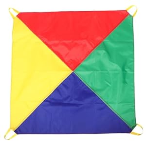 Abaodam Regenbogen Fallschirmspiel für Kinder