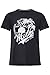 Produktbild Blend Perry Herren T-Shirt Kurzarm Shirt Mit Print Und Rundhalsausschnitt, Größe:L, Farbe:Dark Navy Blue (74645)