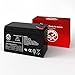 AJC Battery Compatible with Minuteman ETR1000 12V 7Ah UPS Battery