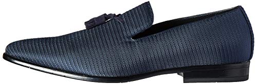 Stacy Adams Men's Tazewell Tassel Slip-On Loafer, Navy, 10.5 M Us #TOP7