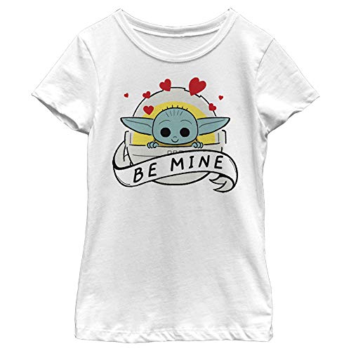 T-shirt Star Wars fille The Child Grogu imprimé manches courtes coton