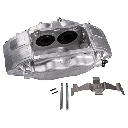 Image of TRQ Front Right Brake Caliper w /Bracket Passenger Side
