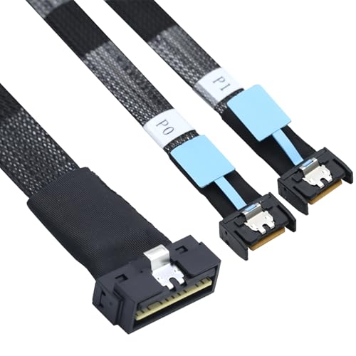 Cable Slimline SAS 4.0 SFF-8654 LP soluciona el espacio reducido en la conexión interna de servidor
