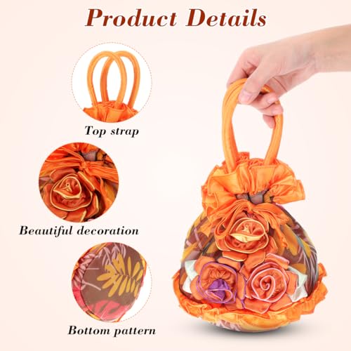 Bolso Holibanna para mujer en color naranja miniatura 6