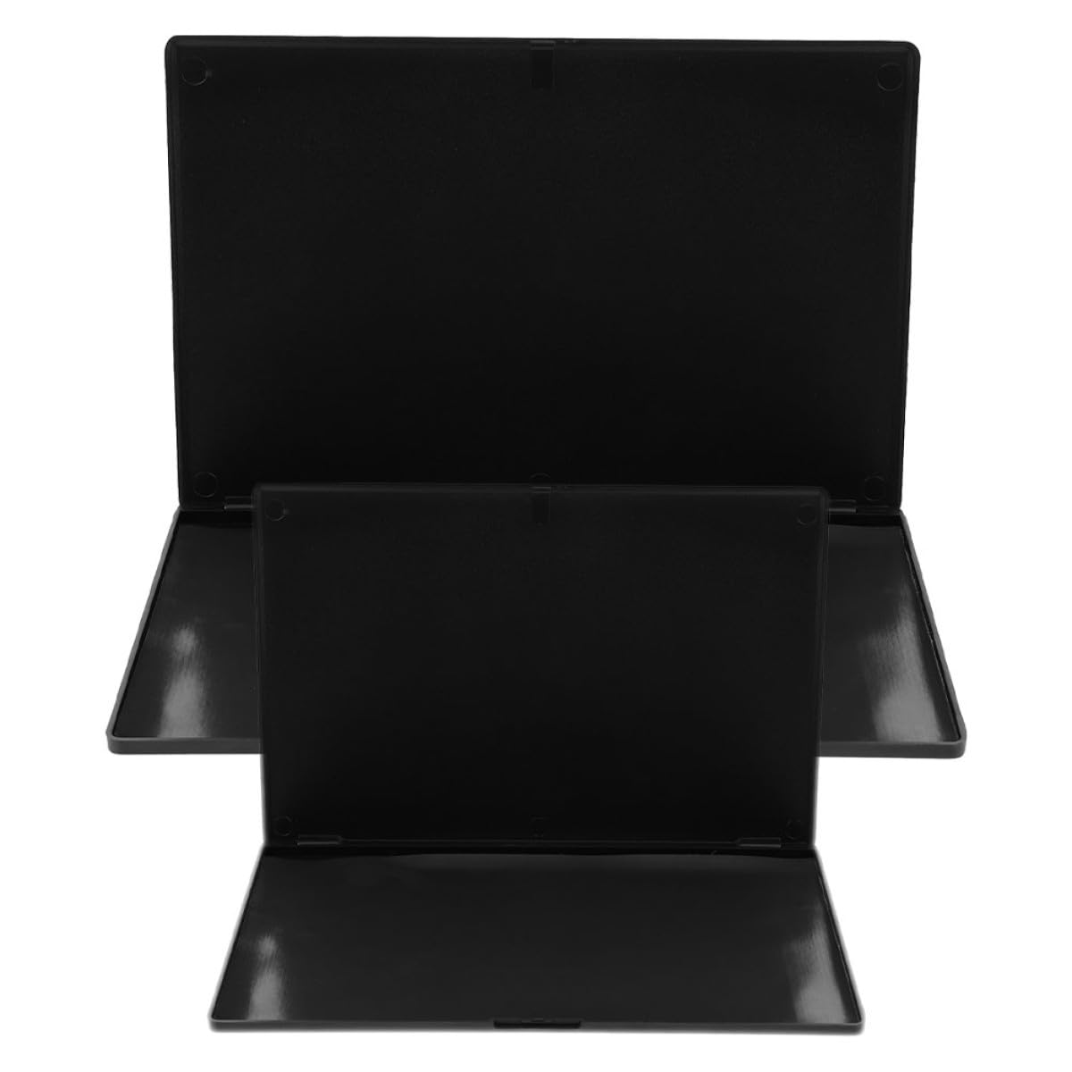 Paletas de Sombras de Ojos Magnéticas 2 Piezas Tamaños 23X15 CM y 15X10 CM Reutilizables Portátiles para Mujeres Organizadoras de Maquillaje para Viaje