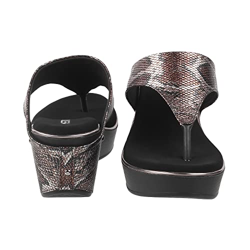 Image of Metro Women's Comfy Fashiona Wedge Heel Sandals