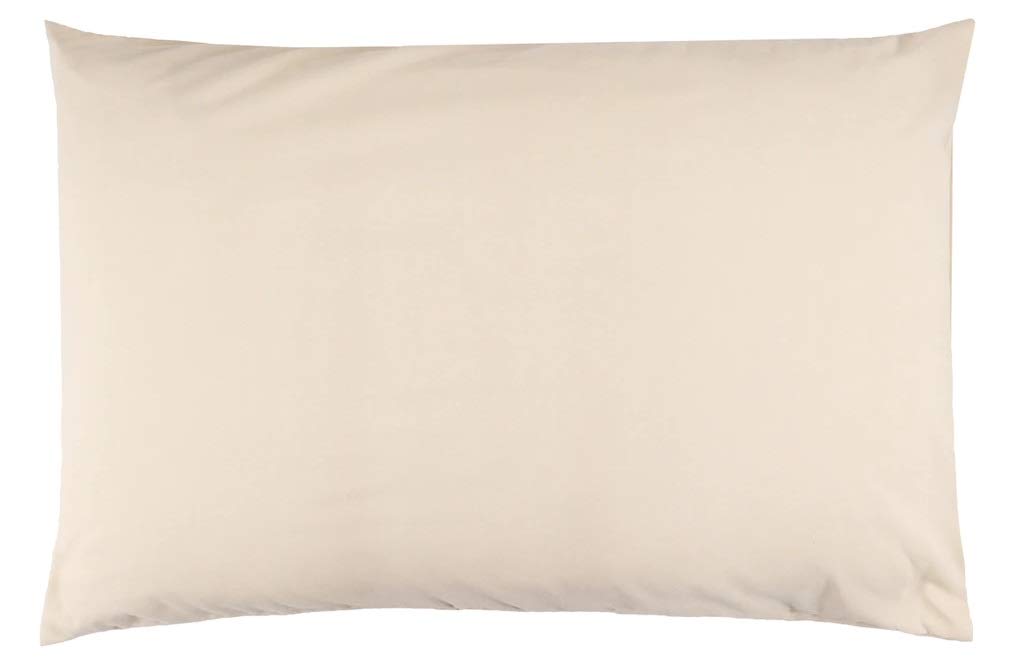 ComfortCare Flame Retardant Bed Linen Pillowcase Pair (Cream)