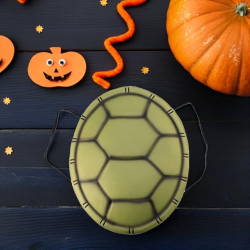 Set 4 piezas caparazones tortuga para disfraz niños miniatura 6