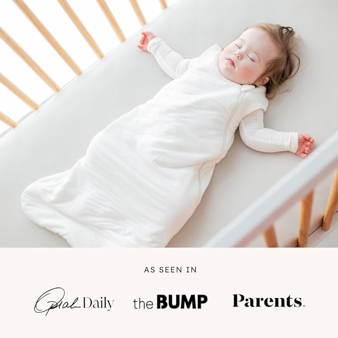 Image of KYTE BABY Sleep Bag 0.5 TOG, Rayon Made From Bamboo Wearable Blanket, Dual Zipper For Infants And Toddlers Nursery Essentials