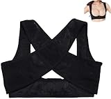 ROSENICE Corrector de postura Jorobado alivio de jorobado Corrección de pecho Apoyo de sujetador para mujer - Talla L