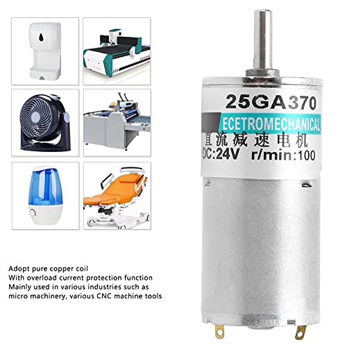 Motor de engranajes de 24V RIZGHWOY sin escobillas para control de mecanismos 4